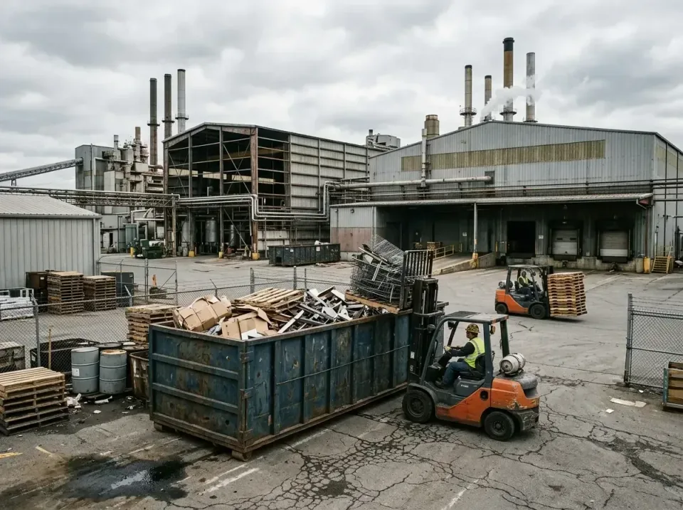 industrial-factory-scrap-conta-003 — frequently asked questions, Cheap Roll-off Dumpster Rentals in Union, MO
